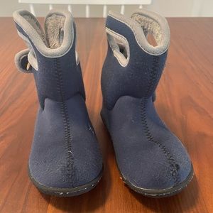 Baby Bogs waterproof navy boots